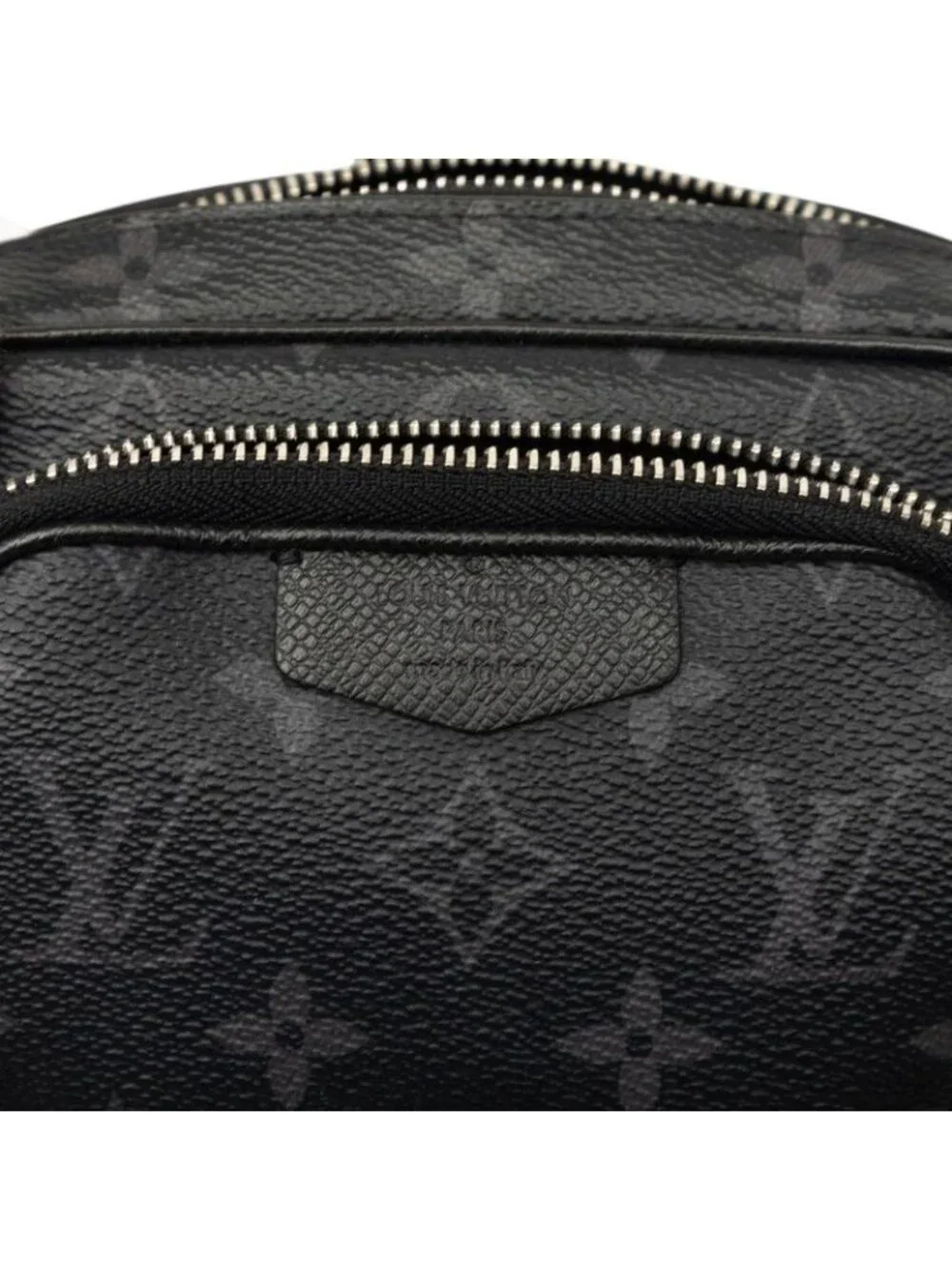 Louis Vuitton Monogram Eclipse Outdoor Pochette Crossbody Shoulder Bag Noir